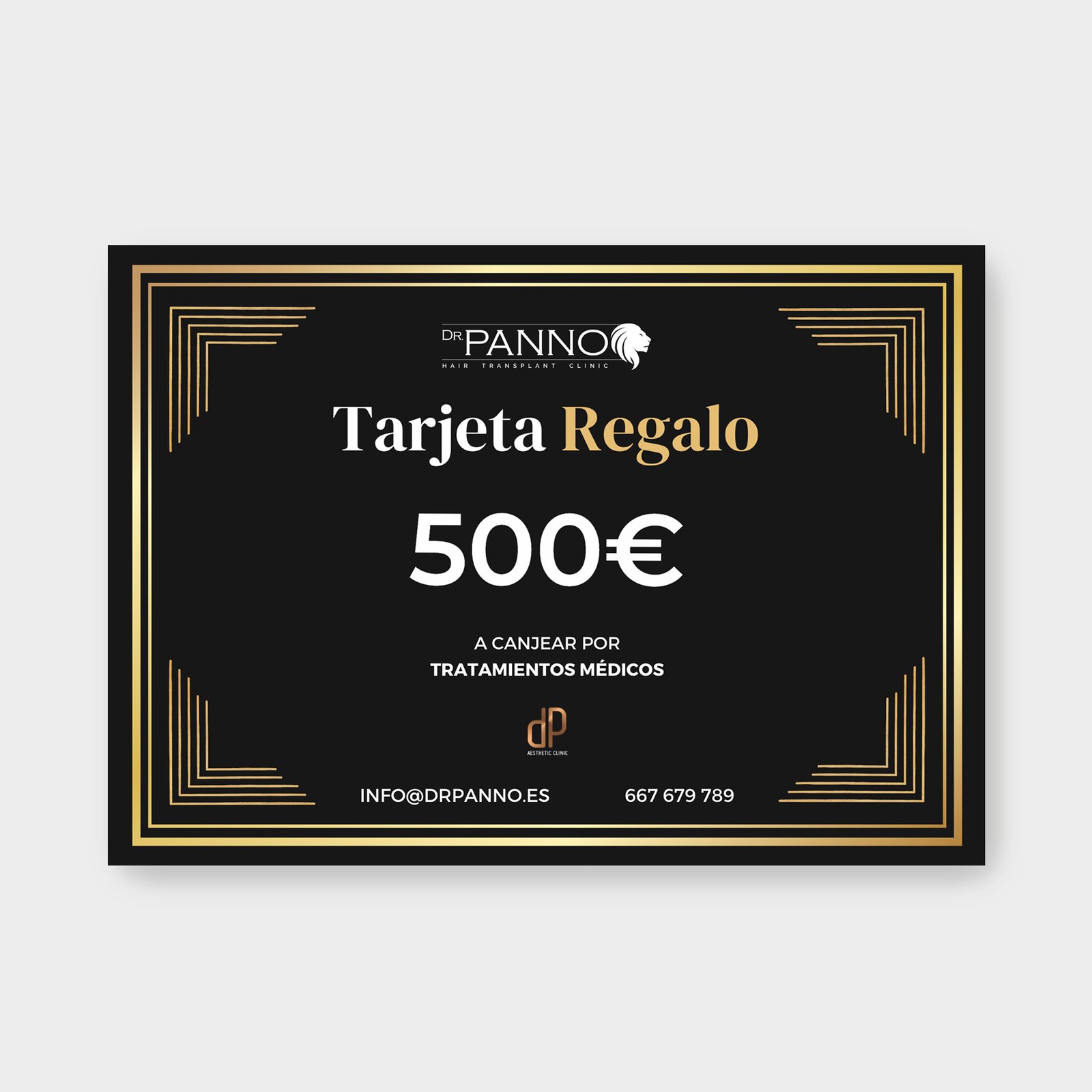 Tarjeta Regalo 500 € 